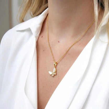 Collier Papillon Lumière
